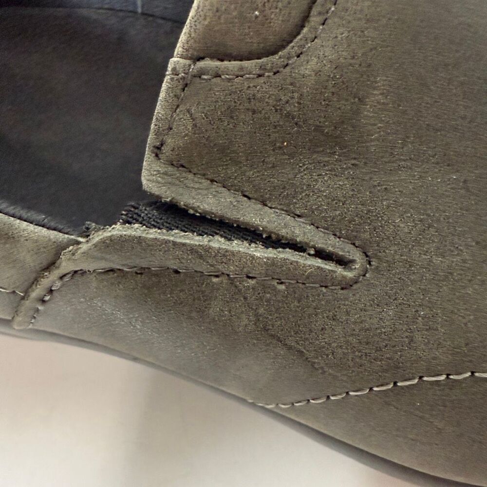 Worx by Red Wing Women 5112 Steel Toe Gray Slip On Work Safety Shoes Size 9 Wide - Picture 4 of 7